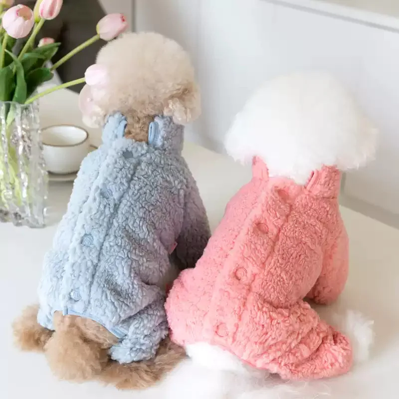 

Thicken Warm Dog Clothing Jumpsuit Winter Pet Apparel Puppy Yorkie Pomeranian Poodle Bichon Schnauzer Dog Clothes Coat Jacket