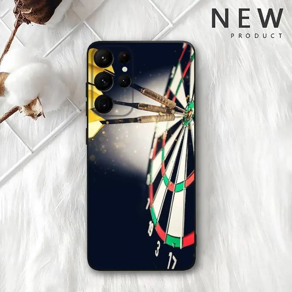 حافظة هاتف سهام لهاتف سامسونج S 25,24,23,22,30,21,10,9,Ultra,Plus,Lite,FE,4,5G حافظة سوداء ناعمة