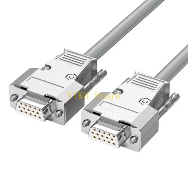 K32C Heavy Duty HDB15 Drag Chain Cable Flexible 15Pin VGA Male/Female Cable