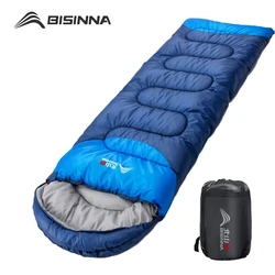 BSWOLF Kamp Uyku Tulumu Ultralight Su Geçirmez 4 Sezon Sıcak Zarf Sırt Çantası Açık Seyahat Yürüyüş için Uyku Tulumu