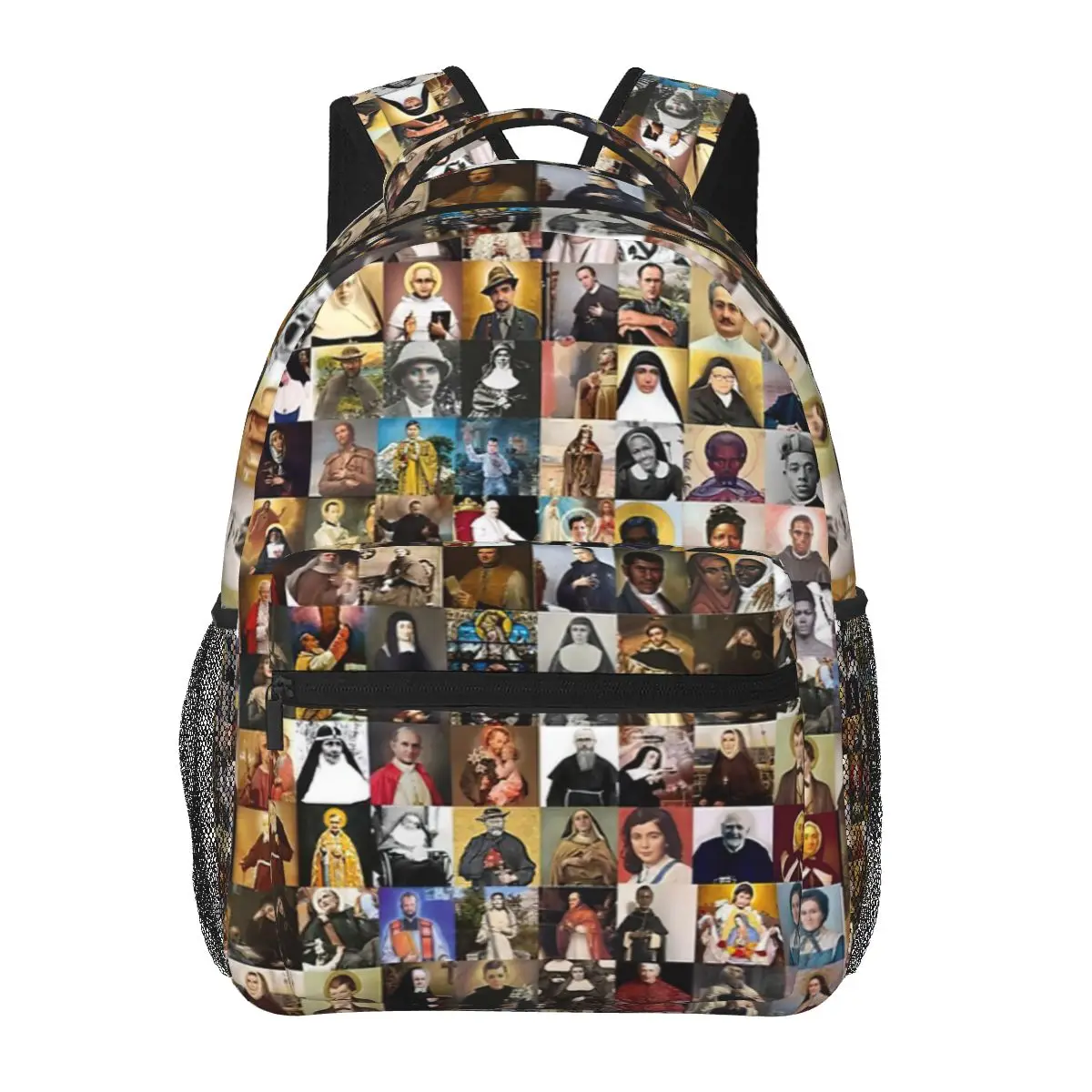 Imagem -01 - Santos Todos os Santos Santos Católicos Tutti i Santi Mochila para Meninas Meninos Mochila de Viagem Mochila para Adolescente santos todos os santos santos catolicos tutti i santi mochila para meninas meninos mochila de viagem mochila para adolescente 01