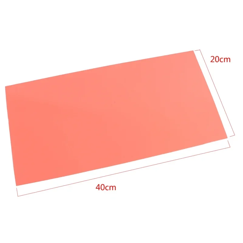 Pink Thermal Pad GPU CPU Heatsink Cooling Conductive Silicone 400mm*200mm Conductivity 4w/m-K