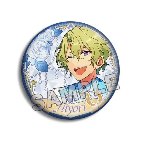 Ensemble Stars  Tomoe Hiyori  Tsukinaga Leo  pin Button Badges