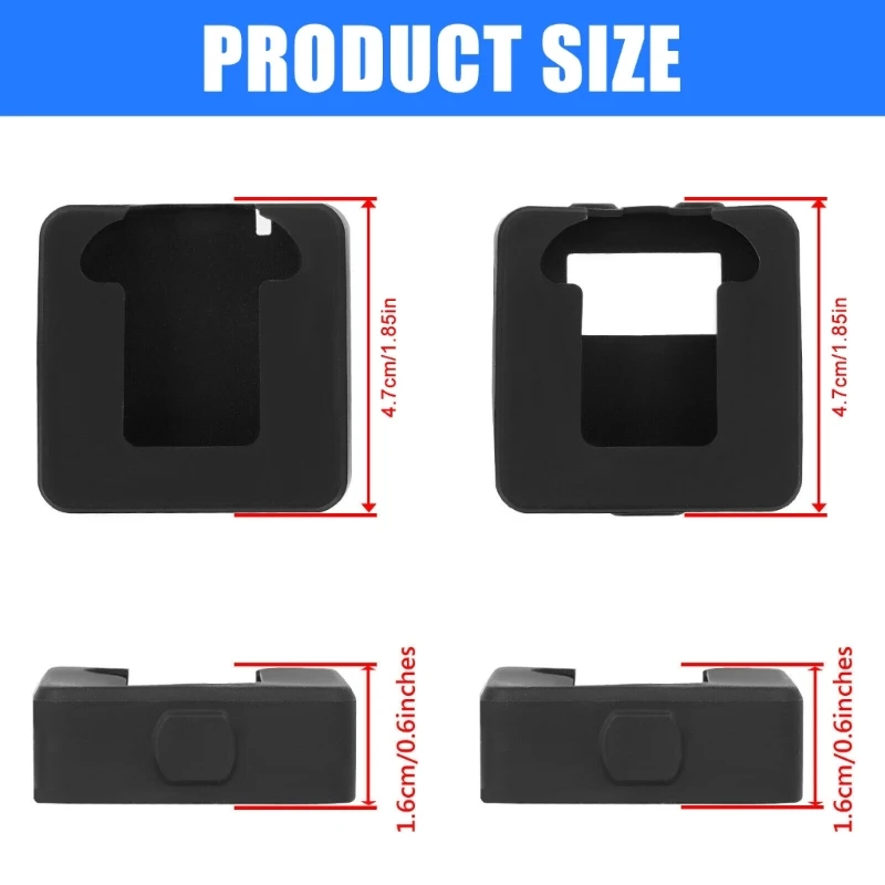 Capa protetora silicone à prova choque para sistemas microfones RODE Go/Go II sem fio