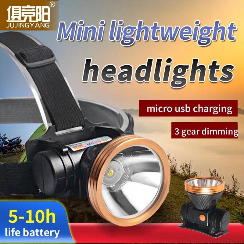 Strong light ultra bright portable multi-function outdoor lighting home emergency special mine light