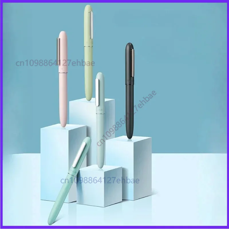 For BANJU White Sugar Fountain Pen  EF/F/M 0.38/0.5/0.7mm Natural High-grade Ink Pen Office Luxury School Supplies Writing