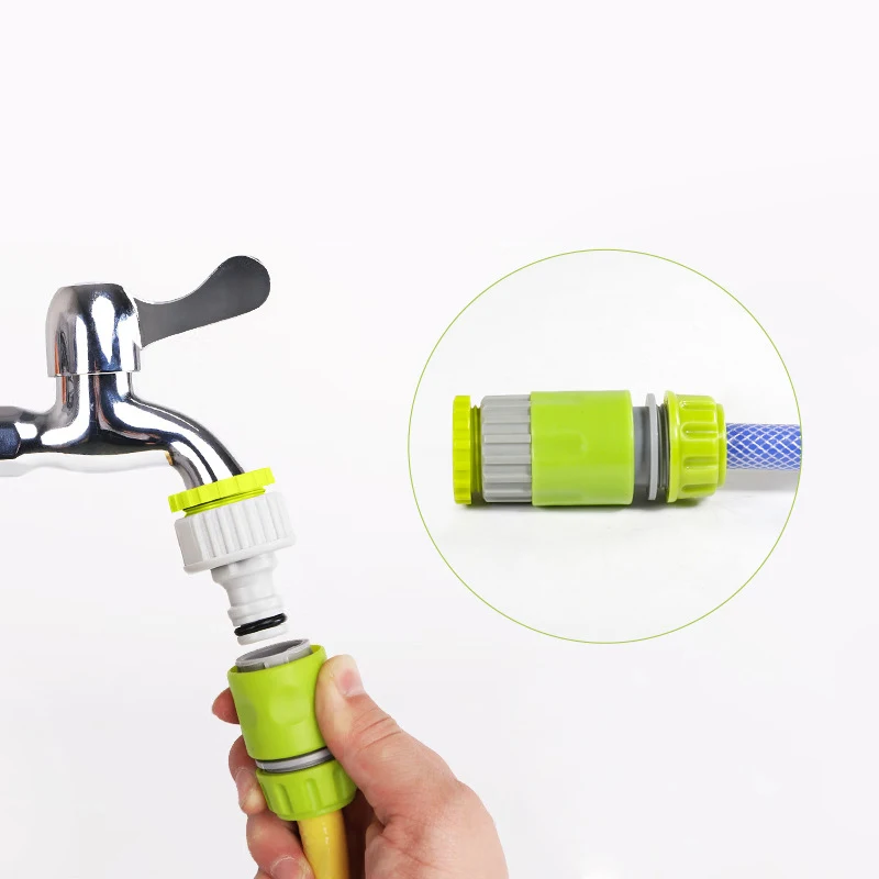 

Irrigation 1/2'' Water Nipple Head Set ABS Material Gardening Tool Sprinkler Water Gun Quick Connector