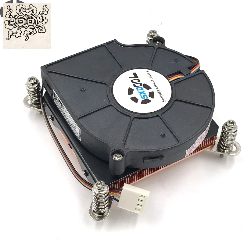 

Jinlingge for SXDOOL 1156 1155 1151 1150 1U Full Copper Active Server Radiator Cooler