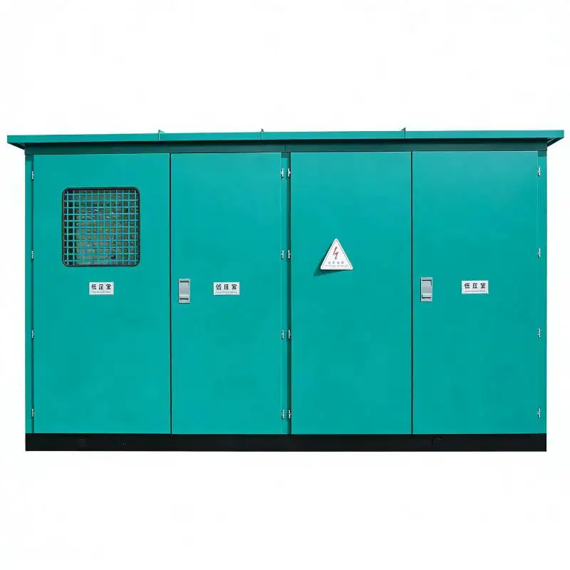 High Voltage ISO Certified Metal Container Substation Package Compact Power Distribution Equipment