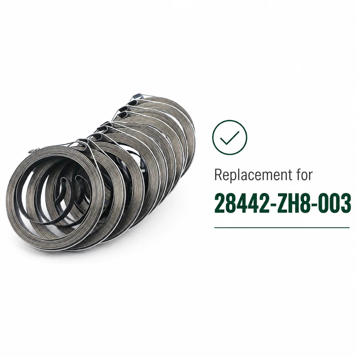 10pcs Recoil Pull Starter Spring For Honda GX200 GX160 GX120 168F 170F 5.5HP 6.5HP Engine Replacement Parts #28442-ZH8-003 view 2