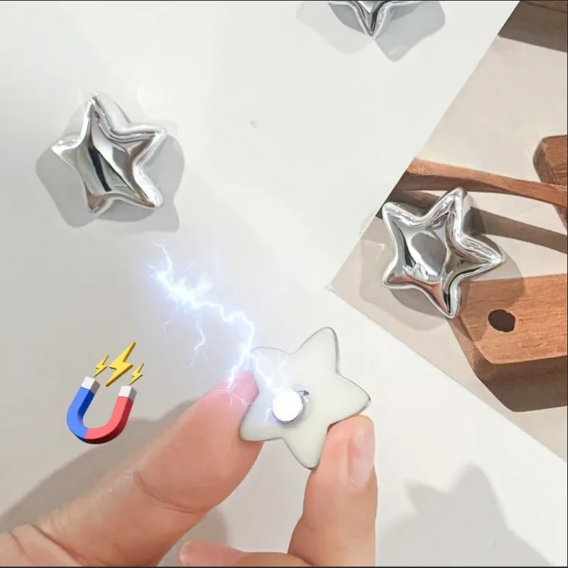 50Pcs Silver Bowknot Star Heart Resin Patches DIY Hairpin Jewelry Making Supplies Refrigerator Decoration Handcraft Accessories