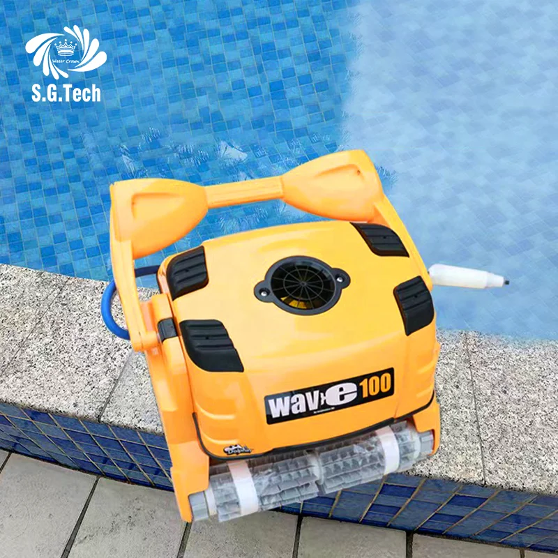 3002Pro Automatic Robotic Pool Vacuum Cleaner Wall Climbing Intelligent Navigation Outdoor Pool Cleaner