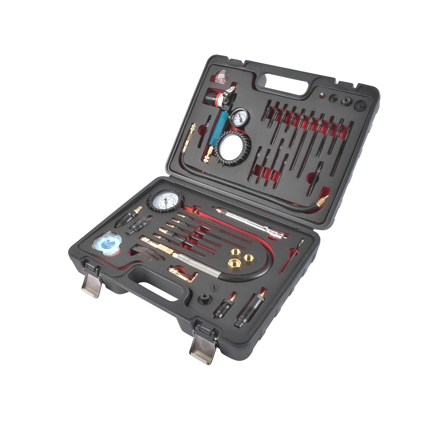 Testeur de perte de pression AP03, testeur de moteur compatible avec les moteurs diesel et essence, avec 34 adaptateurs différents, 725 PSI