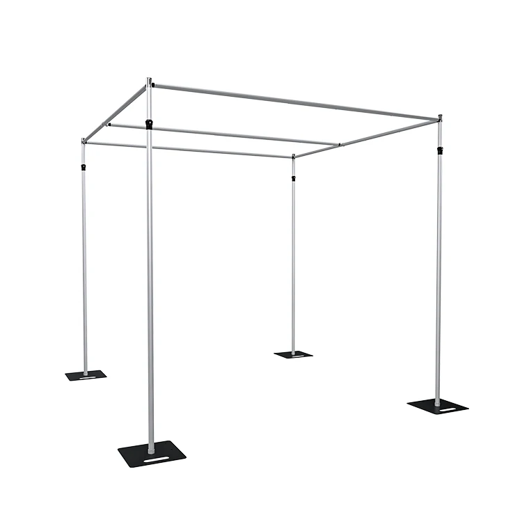 

Hot Selling Stylish Wedding Decoration Supplies Stretchable Aluminum Alloy Wedding Square Arch