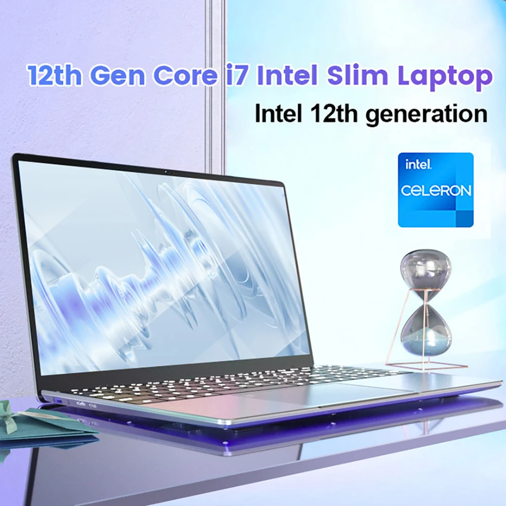 2022ใหม่ล่าสุด Premium คอมพิวเตอร์แล็ปท็อป15.6 "Full HD 1080P IPS หน้าจอ12th Gen Intel Core I9 10885H i7-1255U WiFi เว็บแคม Windows 11