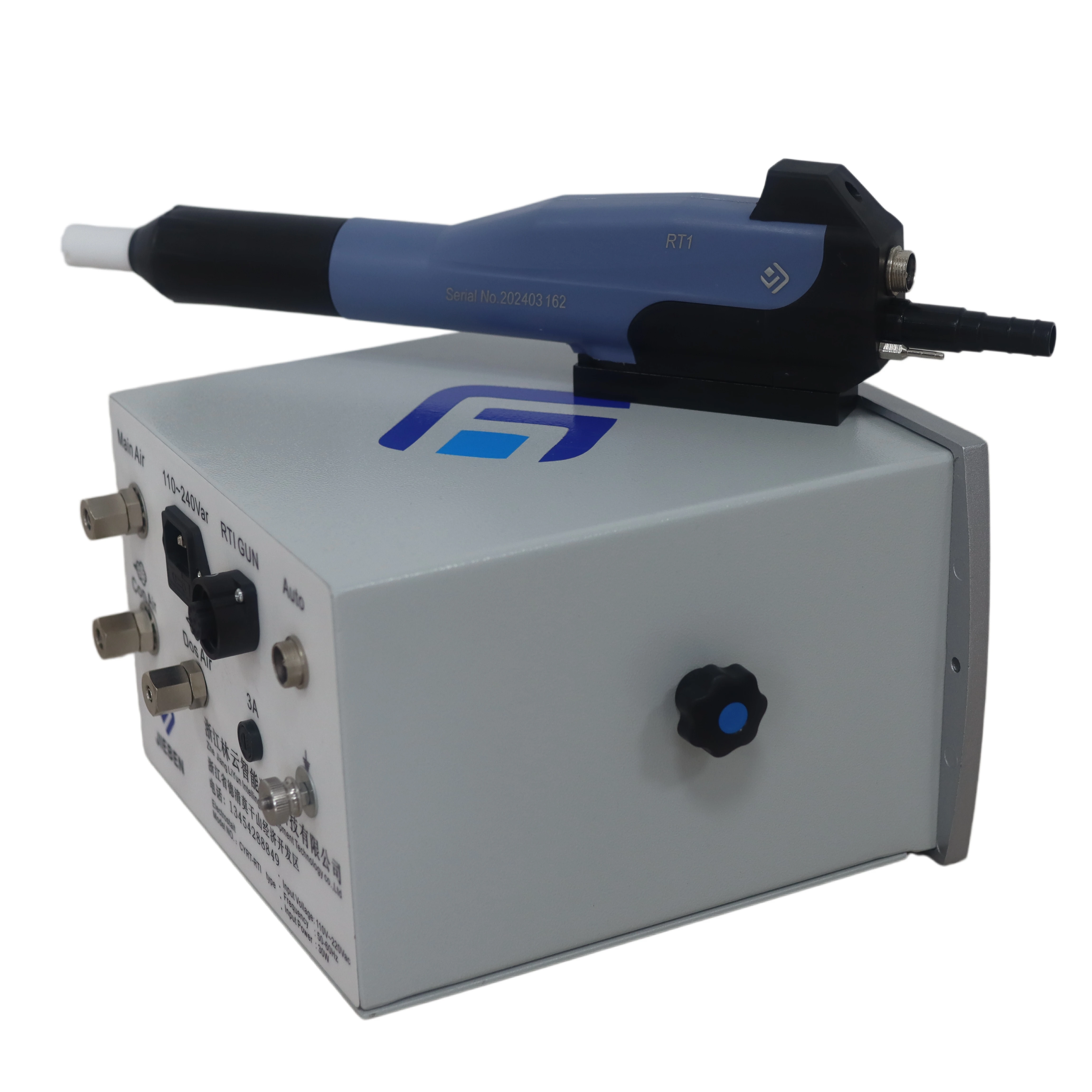Portable Manual Powder Coating Machine with Pump 110V/220V 30L/h Capacity for Steel Substrate
