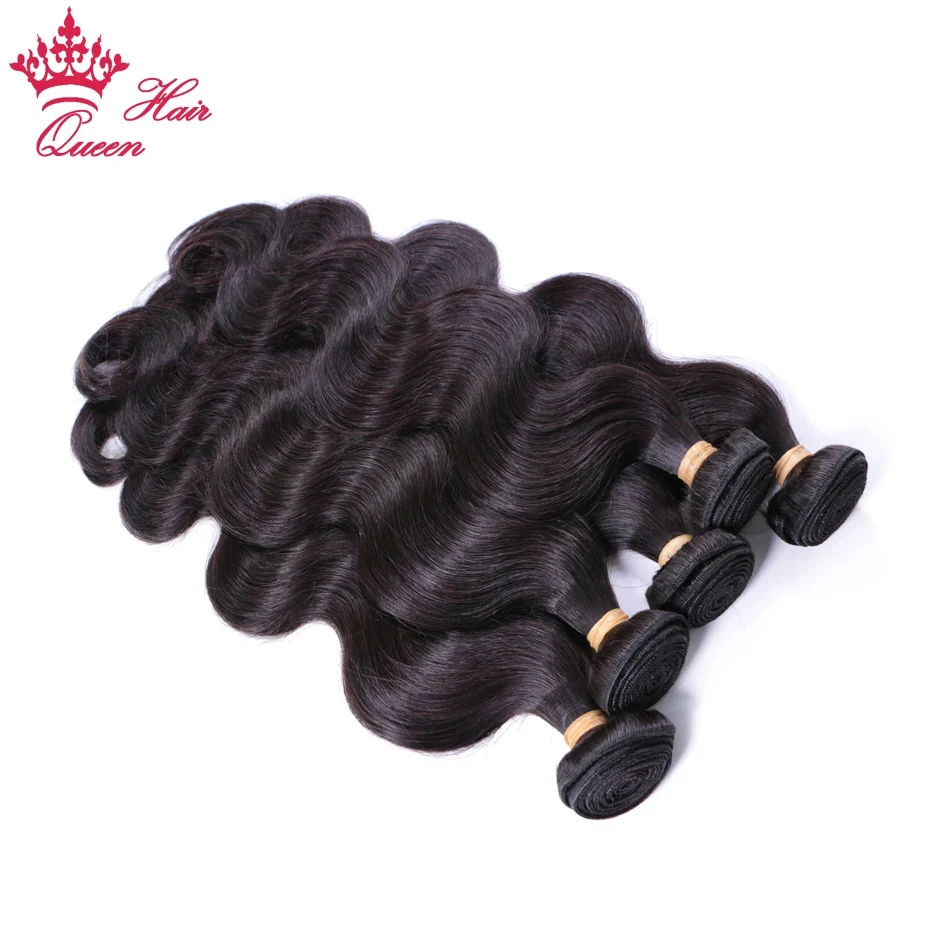 Burmese Hair Straight / Body Wave / Deep Curly 100% Human Raw Hair Extensions Natural Color Very soft Queen Hair Official Store