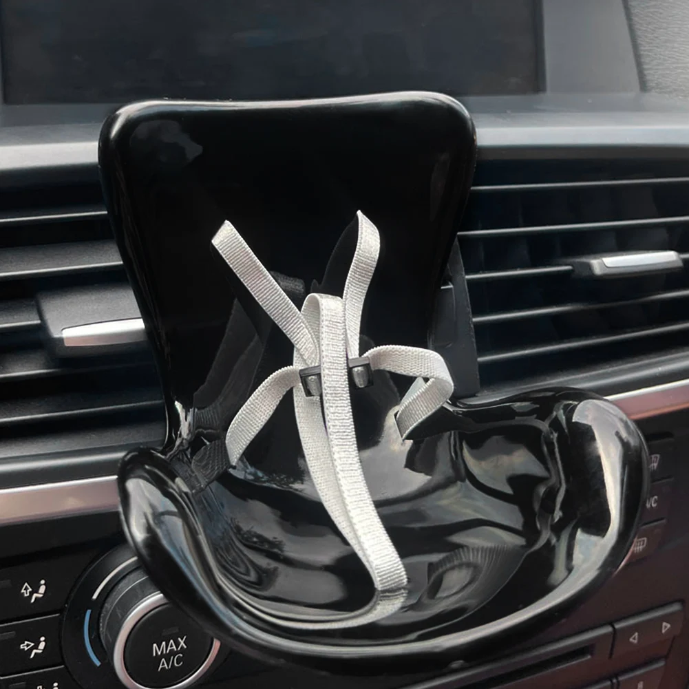 

Car Air Vent Decor with Belt Plush Doll Seat Car Decor Multi-Function Decorative Doll Sofa Seat Doll Accessory for Collectors