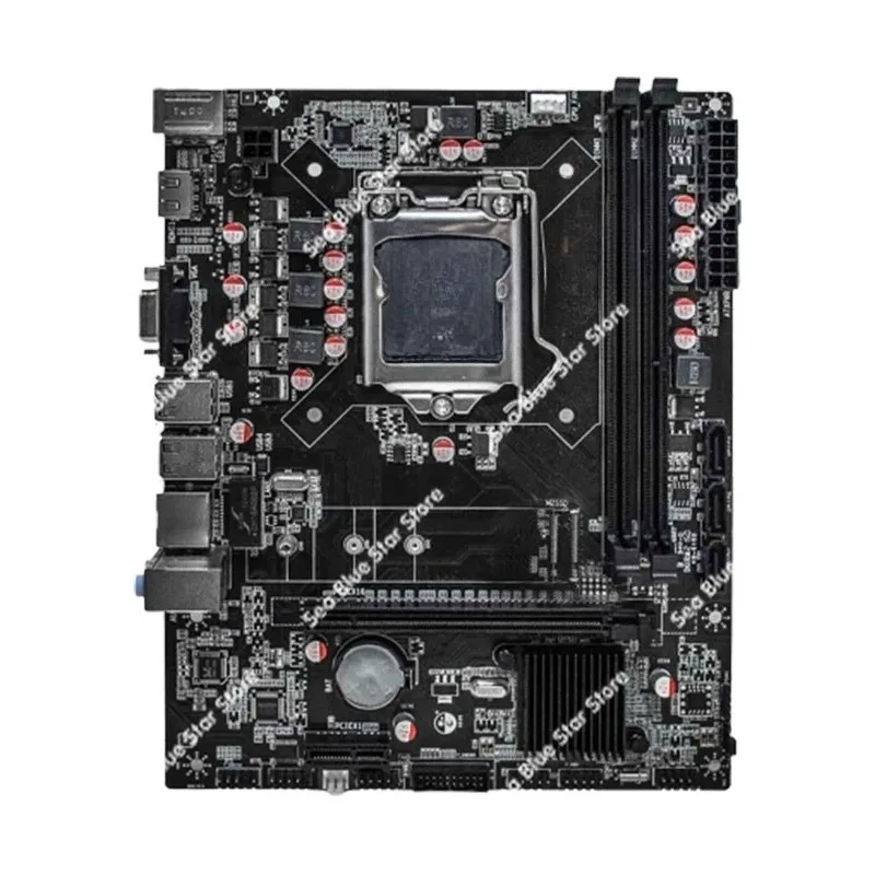 New computer main board B75 main board 1155 computer main board M2 gigabit network interface card