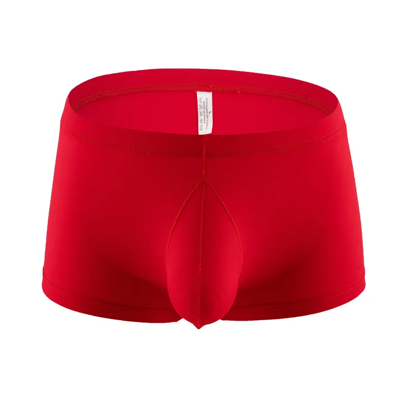Men's underwear, boxers, ice silk summer sports comfortable underwear, young student boxers for men, wholesale D2013