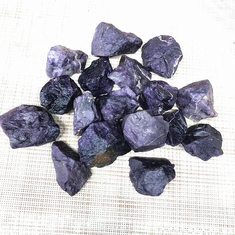 Natural Purple Crystals Rock Healing Stones Sugilite Gemstone Rough Raw For Decoration