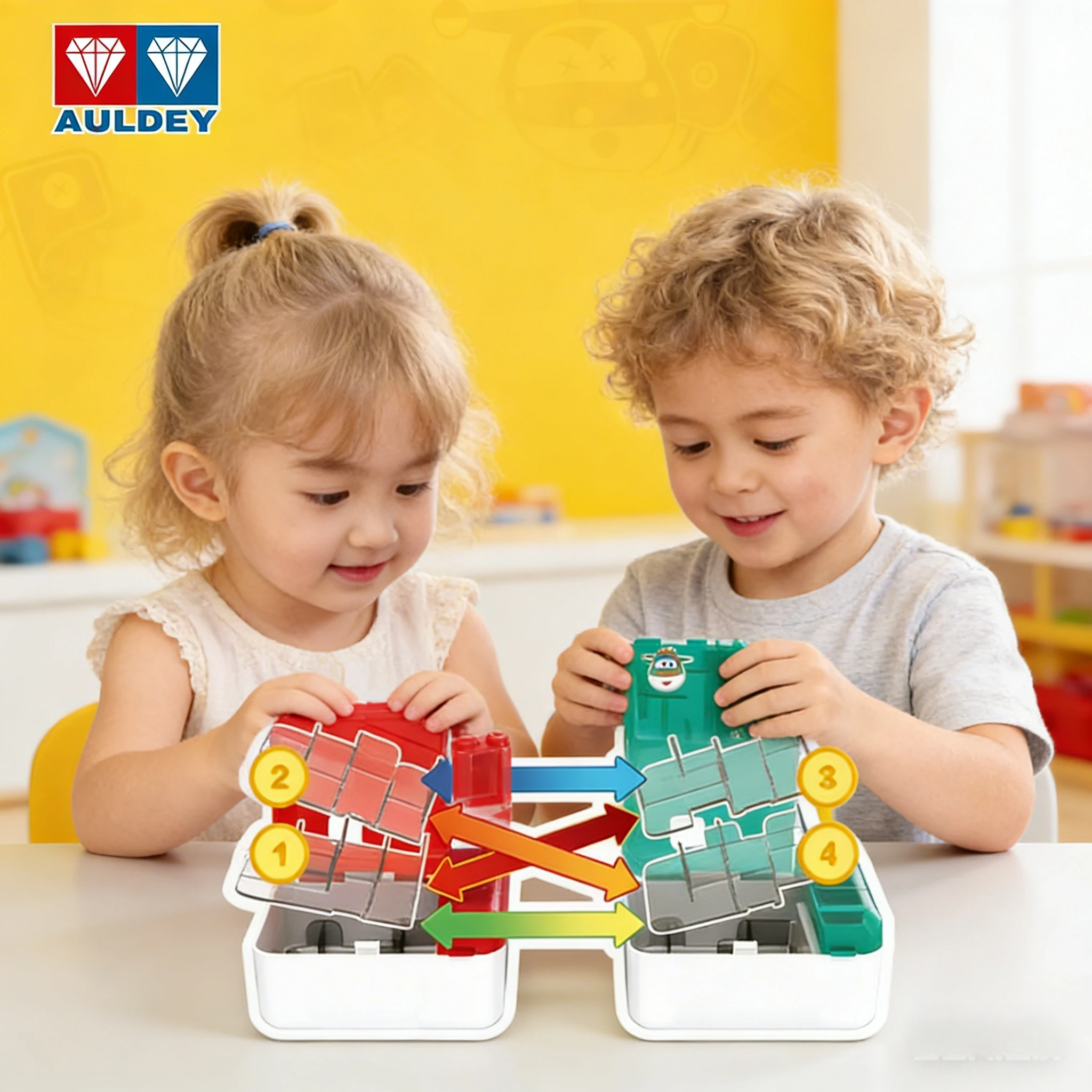 

Игрушка-лабиринт Auldey Super Wings, развивающая головоломка для тренировки мышления, казуальная игра для развития моторики рук