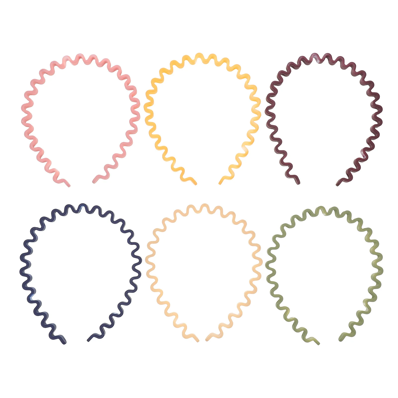 

6 Pcs Headband Hair Bands for Women's Accessories Girls Accessory Headbands Cute Hairband