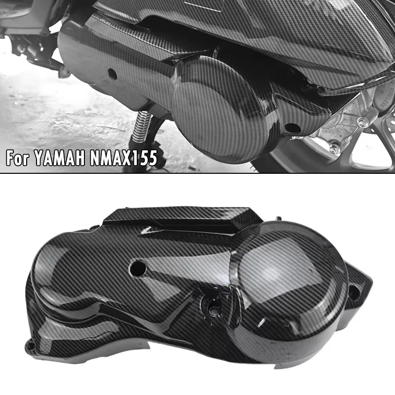 For YAMAHA N-MAX NMAX 155 N-MAX155 NMAX155 Motorcycl Transmission Intake Carbon Fiber Protective Cover Left Engine Intake Guard