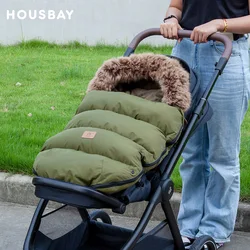 Chancelière coupe-vent pour poussette de bébé, accessoires de landau, sac enveloppe, universel, chaud, hiver, bébé, l'UNICEF, 0-24 mois
