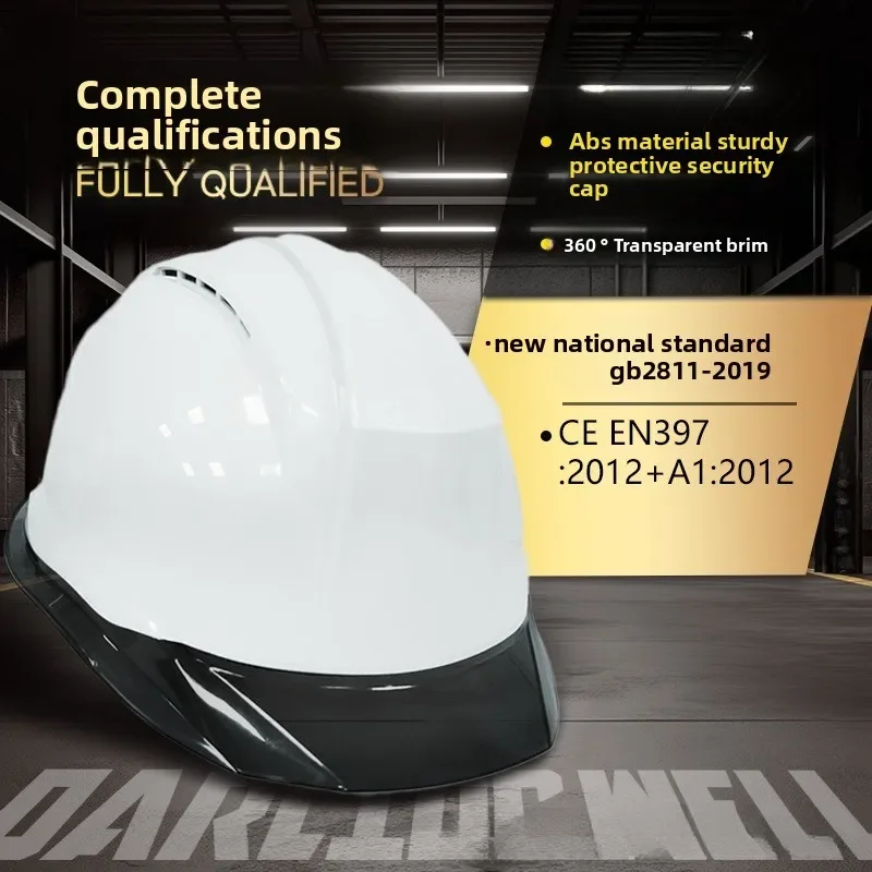 

Safety Helmet Goggles Construction Hard Hat for Climbing Riding Protective Helmet Outdoor Working Rescue Helmets ABS Work Cap