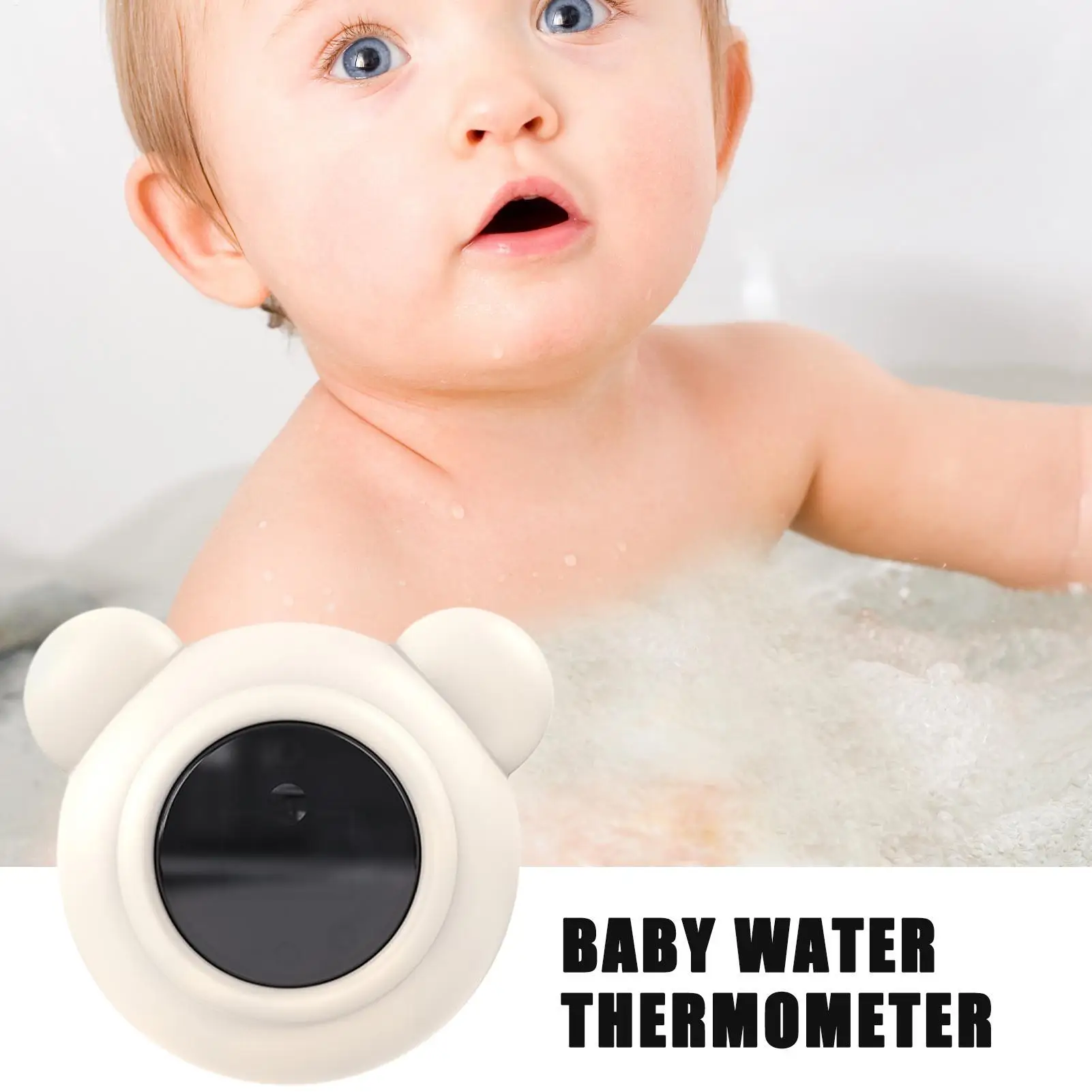 

Термометр для детской ванночки с сенсорным управлением, LED-дисплеем и мультяшным дизайном, цифровой измеритель температуры воды