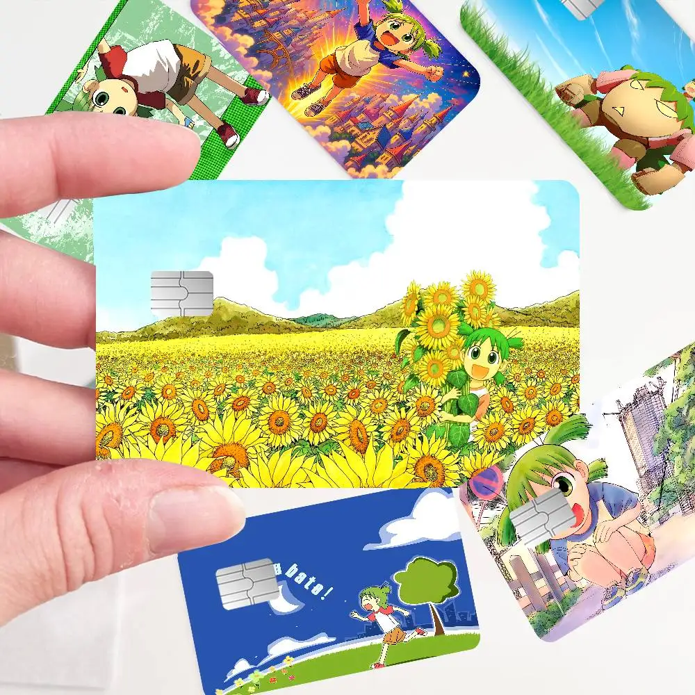 Anime Y-Yotsuba Sweet Classic Movie Anmie Sticker Film Skin Cover for Credit Card Debit Bank Card Front