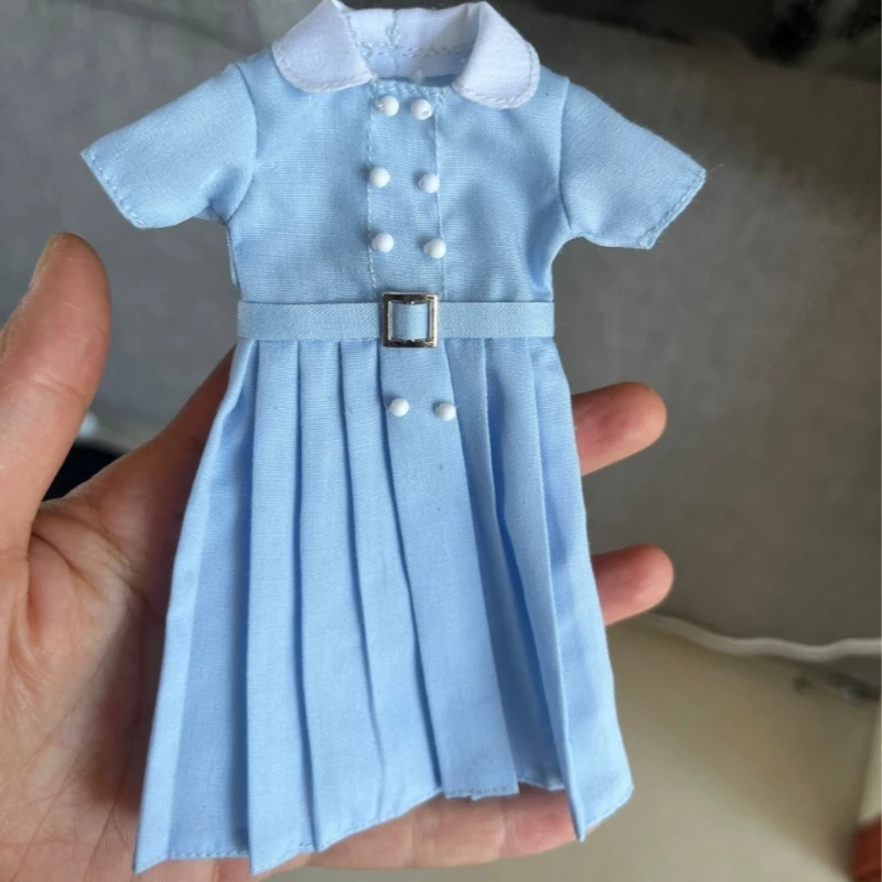 

1 Pieces Blue Dress Ob22 Doll's Clothes for Blythe Licca Doll Dress Up Accessories