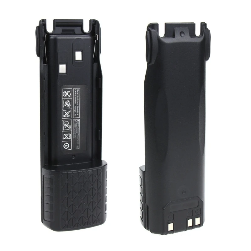 2pcs For Baofeng UV-82 UV-82L Two Way Radio Baofeng 7.4V BL-8 3800mAh Li-ion Battery