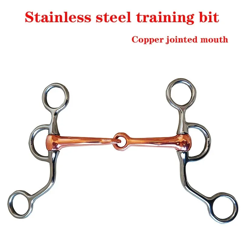 

Stainless Steel Horse Snaffle Training Snaffle Bit Equestrian Equipment Supplies