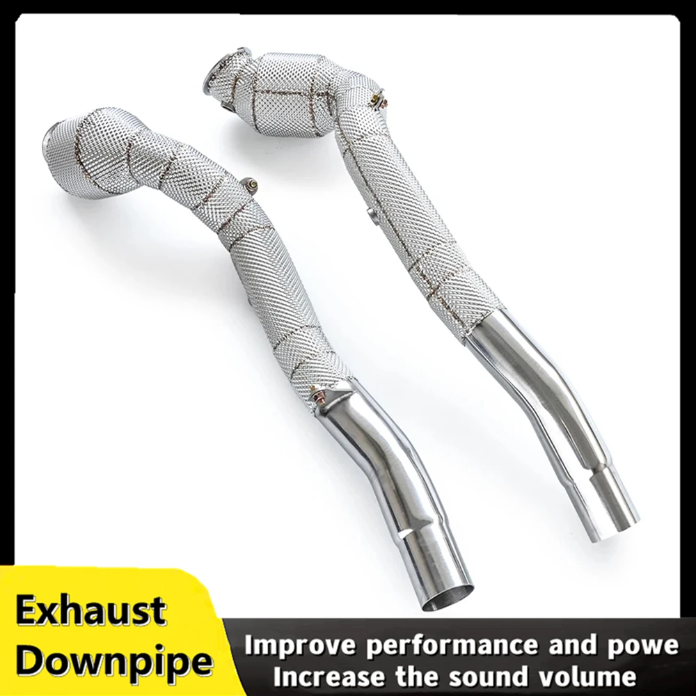 

Индивидуально подходит для Ferrari California T 3.9T (2012-2018), высокопроизводительная выхлопная система с изолированной выхлопной трубой