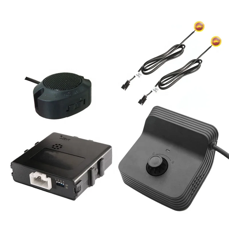 80M Blind Spot Detection 77Ghz Millimeter Wave Proximity Sensor Car Rear BSD Radar System ADAS Night Vision 12-36V Universal Fit view 2