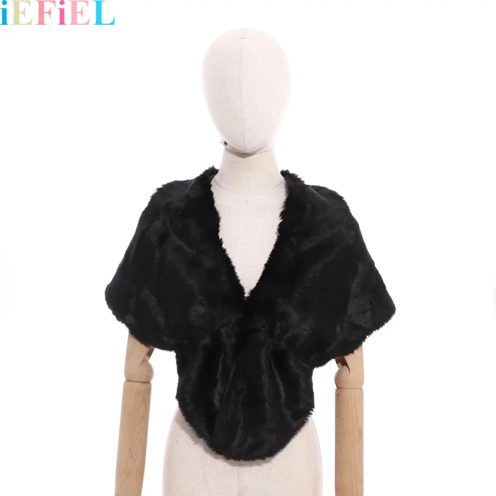 

Viking Medieval Faux Fur Cosplay Costume Cape Shawl for Masquerade Ball Halloween Cosplay Accessory