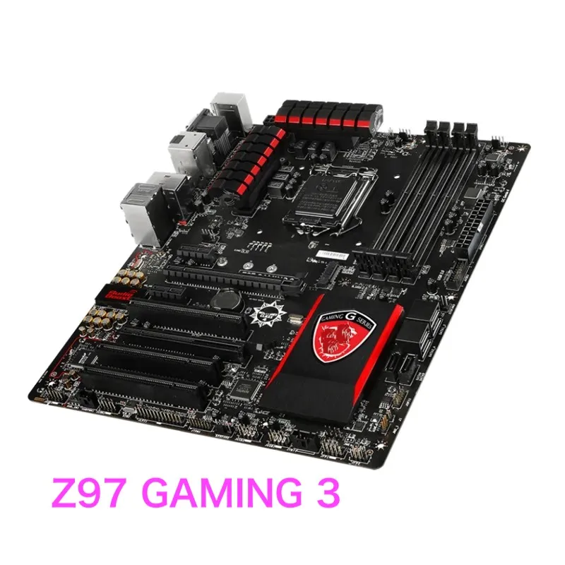 Suitable For MSI Z97 GAMING 3 Desktop Motherboard M.2 VGA DVI HDMI LGA 1150 DDR3 ATX Mainboard 100% Tested OK Fully Work