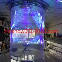 Hologram Projector Projection Screen Holographic Mesh Projection Screen