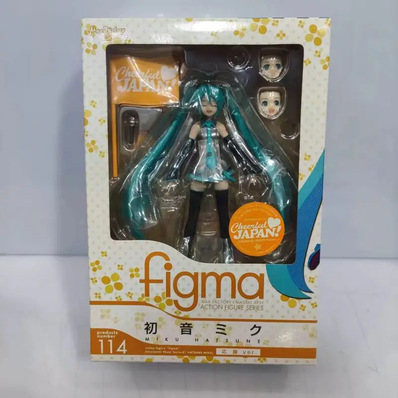 جديد فيجما 114 هاتسون ميكو أنيمي فتاة الشكل فيجما 014 المغني الافتراضي ميكو المشترك المنقولة نموذج الاطفال اللعب دمية جمع الهدايا #6