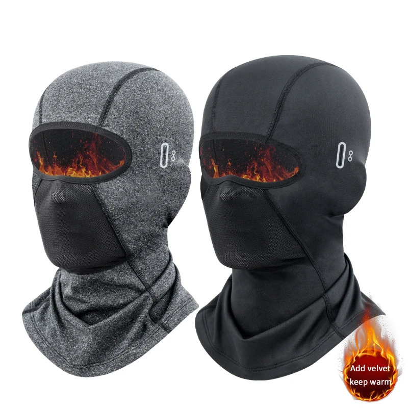 Thermal Winter Scarf Mask Windproof Bicycle Motorcycle Balaclava Breathable Winter Face Mask Cover For Extreme Cold Weather