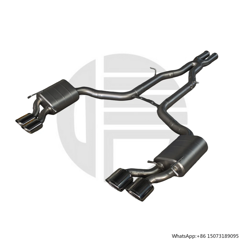 

Custom Catback Exhaust System for C63 W204 2012-2016 Factory SUS304 Stainless Steel Muffler Valvetronic 6.2L