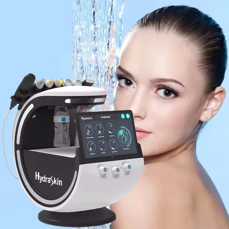 

New 7 In 1 Smart Facial Cleansing Skin Analyze Deep Pore Vacuum Hydrofacial Dermabrasion Facial Aqua Peel Lifting Wrinkle