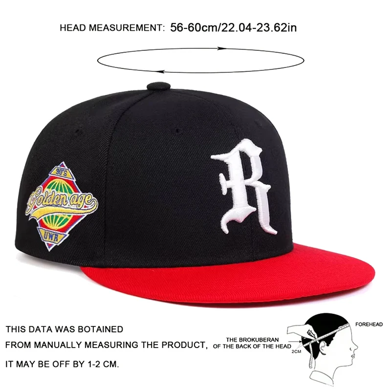 Unisex Baseballkappe mit Buchstaben-Stickerei und Planeten-Motiv, Hip-Hop-Stil, Frühling und Herbst, Outdoor, verstellbar, Sport, Freizeit, Sonnenschutz – Detail 15