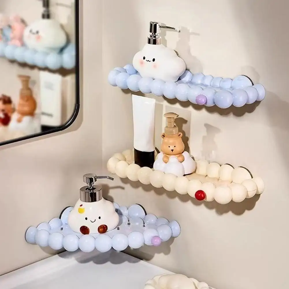 suction-cup-storage-rack-waterproof-bathroom-rack-wall-mounted-storage-shelf-push-to-lock-vacuum-seal-organizer-shelf-for-kitche