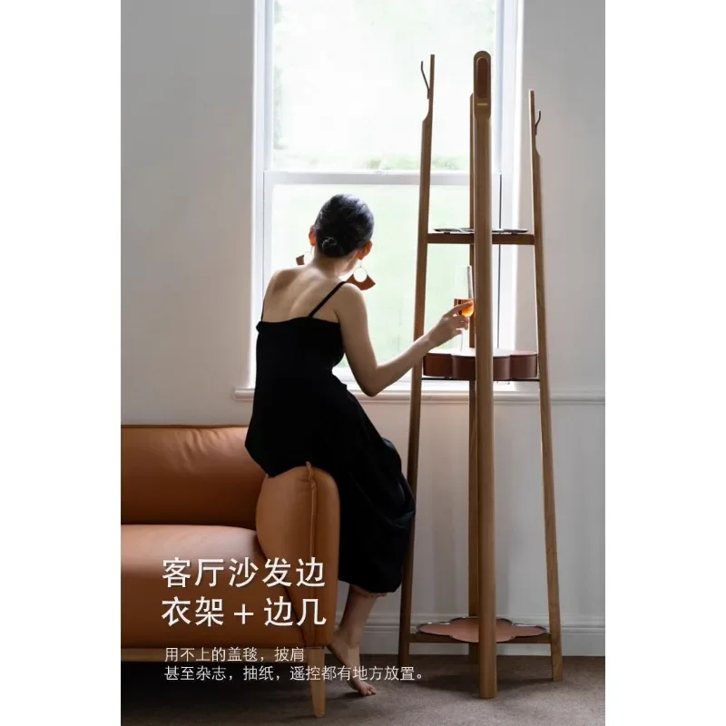 Perchero de roble rojo canadiense "Foursquare Wealth" Perchero