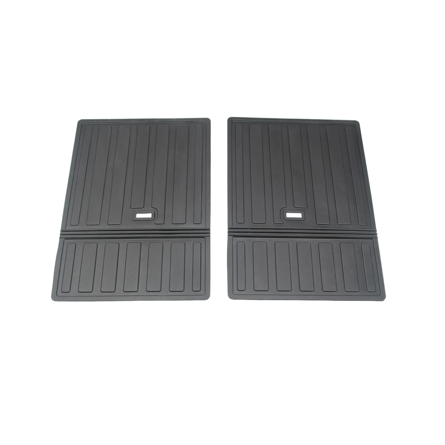 2Pcs Luggage Mat for Tesla Model Y 7-Seat Boot Liner Trunk Cargo Mat Tray Floor Carpet Mud Pad Protector Clean Mat Pad