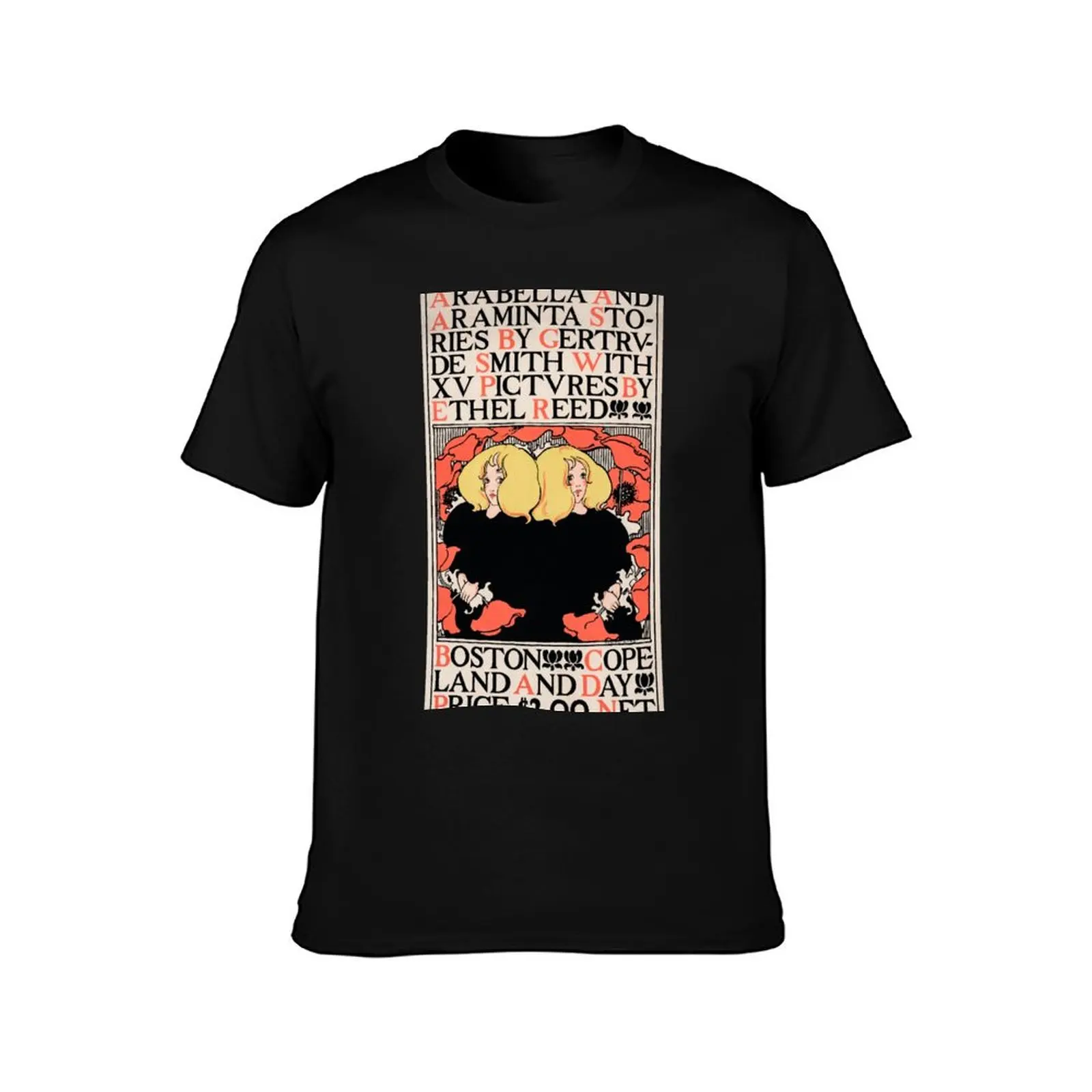 Arabella and Araminta Stories By ethel reed T-Shirt Summer Casual Cotton Tee Oversized Streetwear Tops Vintage Graphic Print