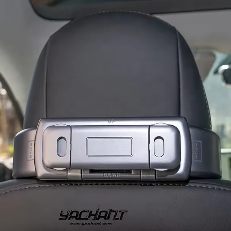 Adjustable 3 Y Type Car Neck Headrest with Mobile Phone Holder Multi Function Support for Vehicle Interior Accessories
